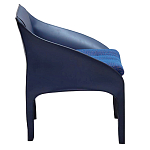 Дизайнерское Кресло Aileen Armchair Blue варинант исполнения - 1 | Loft Concept в Рязани