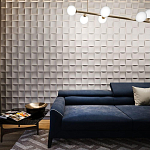 Гипсовая 3D Панель M-34 варинант исполнения - 2 | Loft Concept в Рязани