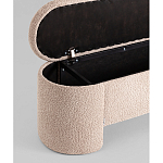 Банкетка Taks с местом для хранения букле капучино варинант исполнения - 3 | Loft Concept в Рязани