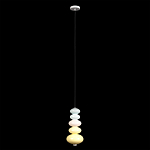 Подвесной светильник светодиодный из стеклянных сфер в пастельных тонах Pastel Lunaria Bliss варинант исполнения - 1 | Loft Concept в Рязани