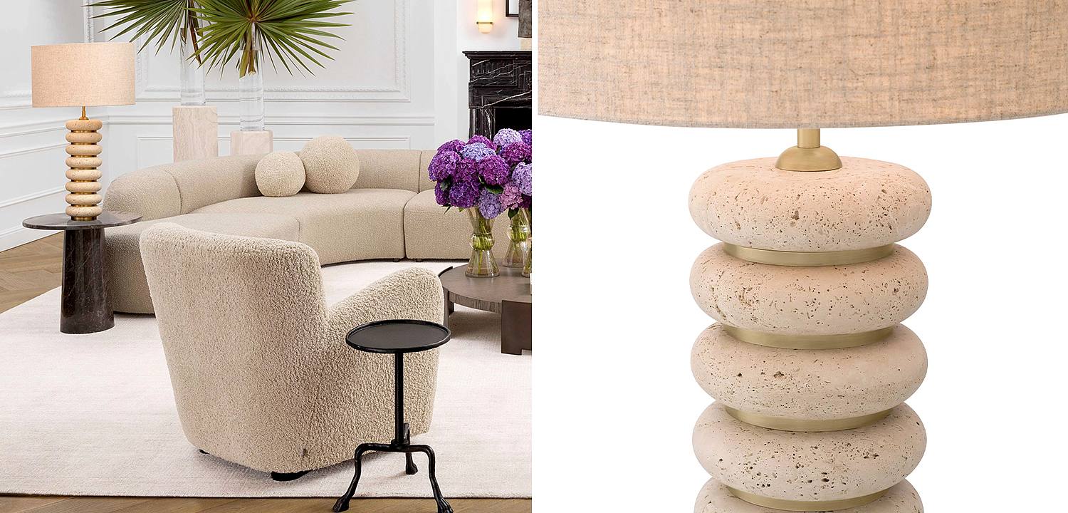 Настольная лампа Eichholtz Table Lamp Baron Настольная лампа Eichholtz Table Lamp Baron - Loft-Concept в Рязани
