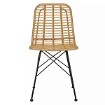 Стул с ротанговым плетением Wicker Stool без подлокотников варинант исполнения - 5 | Loft Concept в Рязани