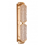 Бра прямоугольное с текстурным природным рисунком IceFlame варинант исполнения - 2 | Loft Concept в Рязани