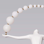 Торшер черно-белая статуэтка Девушка Girl Carries Light Balls варинант исполнения - 3 | Loft Concept в Рязани