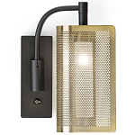 Бра с плафоном из перфорированного металла Elledge Wall Lamp варинант исполнения - 4 | Loft Concept в Рязани