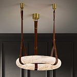 Люстра в форме обруча из натурального камня Minerals of Light варинант исполнения - 6 | Loft Concept в Рязани