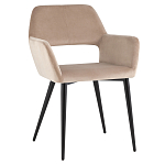 Стул с подлокотниками бежевый NEASAN STOOL варинант исполнения - 1 | Loft Concept в Рязани