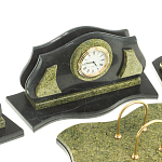 Настольный письменный набор из змеевика из 7-ми элементов Successful Leader варинант исполнения - 6 | Loft Concept в Рязани