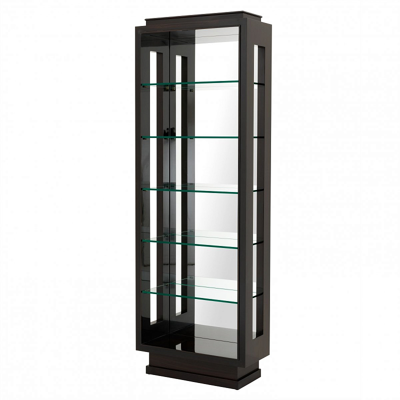 Витрина Eichholtz Cabinet Yardley Коричневый Прозрачное Стекло Витрина Eichholtz Cabinet Yardley Коричневый Прозрачное Стекло в Рязани | Loft Concept