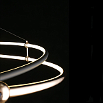 Люстра подвесная светодиодная Dаiana круглая варинант исполнения - 4 | Loft Concept в Рязани