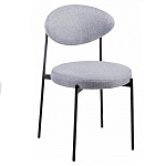 Стул металлический с мягкой спинкой и сиденьем Alfie Chair варинант исполнения - 3 | Loft Concept в Рязани