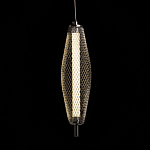 Люстра круглая каскадня с 5-ю плафонами из металлической сетки Mesh Lampshade Lighting варинант исполнения - 5 | Loft Concept в Рязани