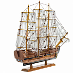 Декоративная модель деревянного парусника With The low варинант исполнения - 2 | Loft Concept в Рязани