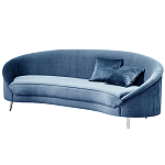 Диван Paulet Sofa blue варинант исполнения - 2 | Loft Concept в Рязани