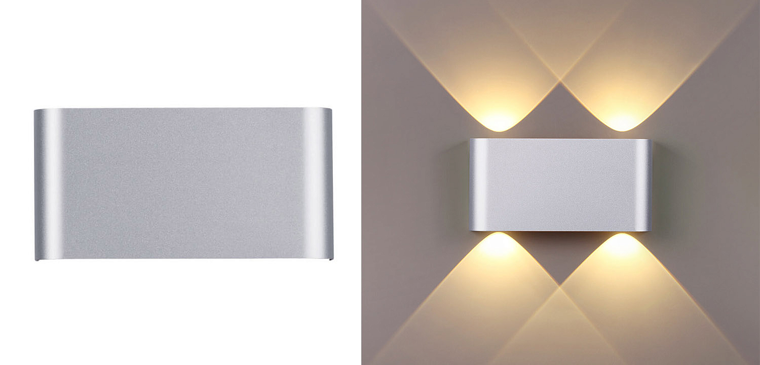 Бра Obverse Silver Rectangle A Wall lamp Бра Obverse Silver Rectangle A Wall lamp - Loft-Concept в Рязани