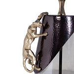 Настольная лампа с декором в виде ягуара Golden Jaguar варинант исполнения - 1 | Loft Concept в Рязани