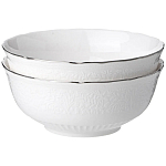 Обеденный сервиз белый из фарфора на 6 персон 23 предмета Garden Whisper Porcelain Set  варинант исполнения - 3 | Loft Concept в Рязани