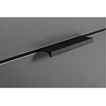 Комод цвета графит с 3-мя ящиками Strict Lines  варинант исполнения - 4 | Loft Concept в Рязани