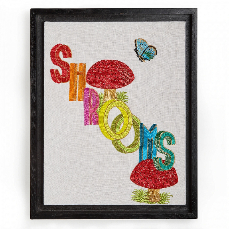 Панно Jonathan Adler Shrooms Beaded Wall Art Мульти Панно Jonathan Adler Shrooms Beaded Wall Art Мульти в Рязани | Loft Concept