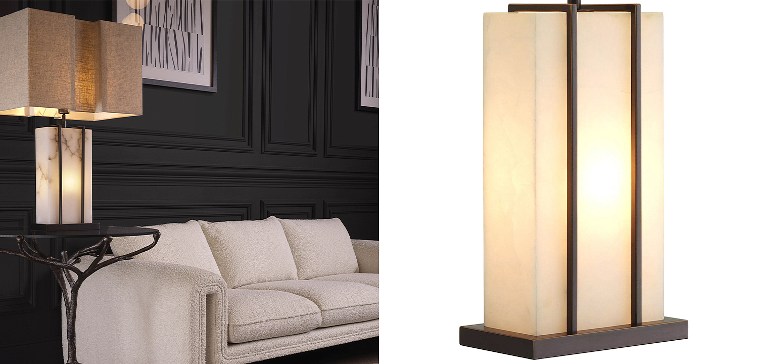 Настольная лампа Eichholtz Table Lamp Graham Настольная лампа Eichholtz Table Lamp Graham - Loft-Concept в Рязани