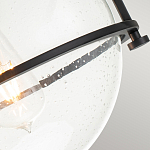 Потолочный светильник с прозрачным стеклянным шаром с эффектом пузырьков Hinkley варинант исполнения - 6 | Loft Concept в Рязани