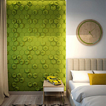 Гипсовая 3D Панель M-41 A, B варинант исполнения - 2 | Loft Concept в Рязани