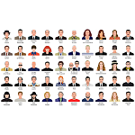 The Lives of 50 Fashion Legends варинант исполнения - 3 | Loft Concept в Рязани