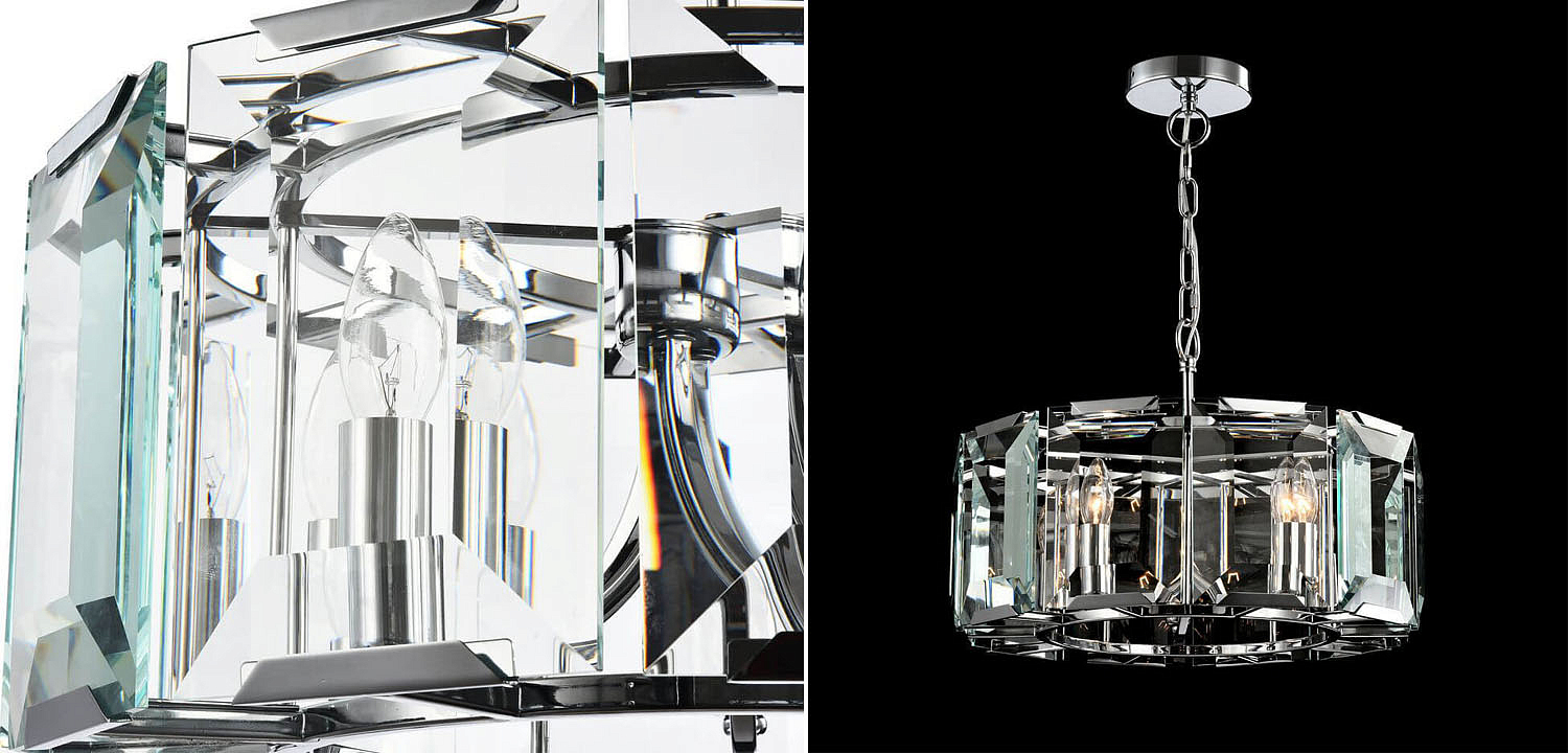 Люстра Lari Harlow Crystal Round Chandelier chrome 5 Люстра Lari Harlow Crystal Round Chandelier chrome 5 - Loft-Concept в Рязани