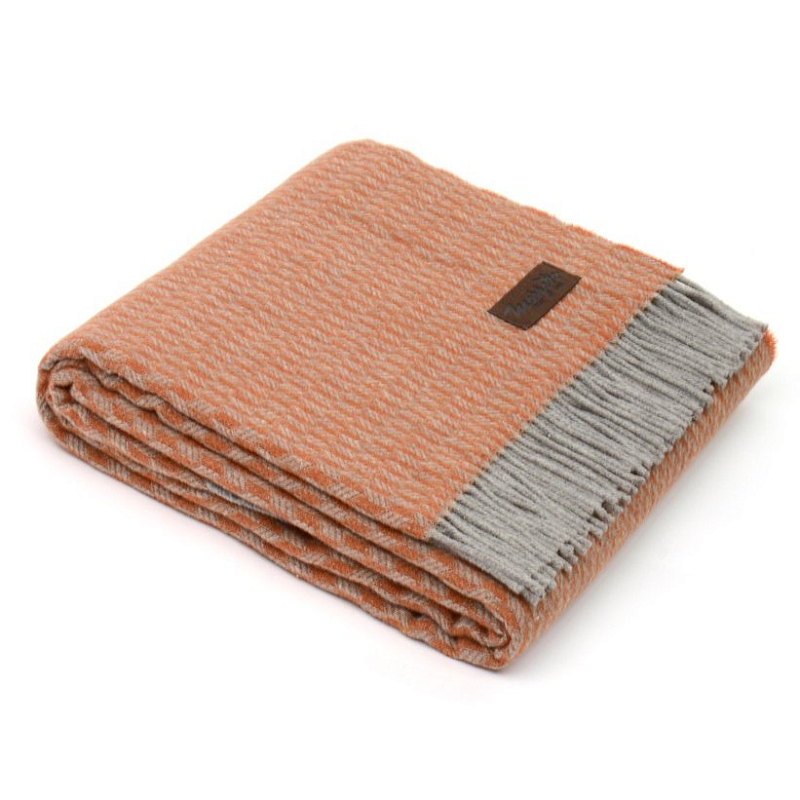 Плед GRIFONE 0002 Marzotto Розовый пастельный в Рязани | Loft Concept 