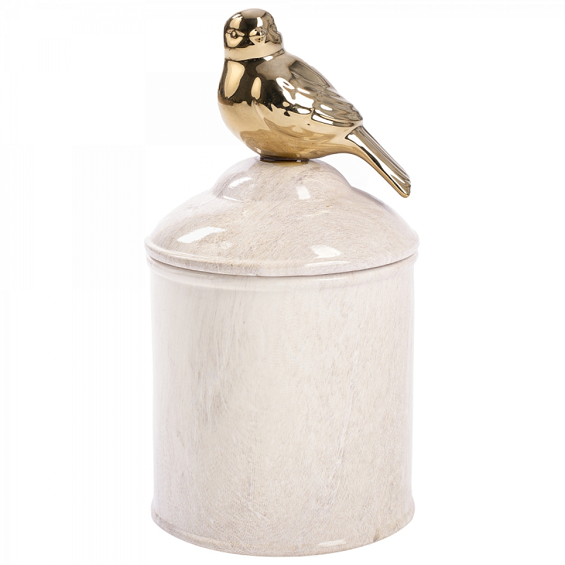 Ваза c крышкой Marble Bird Ваза c крышкой Marble Bird в Рязани | Loft Concept