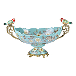 Чаша фарфоровая с птичками Bird of Paradise Bowl варинант исполнения - 1 | Loft Concept в Рязани