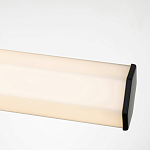 Бра для ванных комнат горизонтальное с длинным белым матовым плафоном в форме шестиугольника на круглом основании Hinkley варинант исполнения - 3 | Loft Concept в Рязани