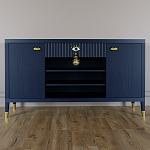 Комод-буфет Elsa Dreams Blue с открытыми полками   варинант исполнения - 5 | Loft Concept в Рязани