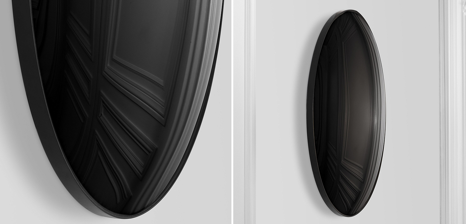 Настенный декор Eichholtz Mirror Pacifica Black Настенный декор Eichholtz Mirror Pacifica Black - Loft-Concept в Рязани