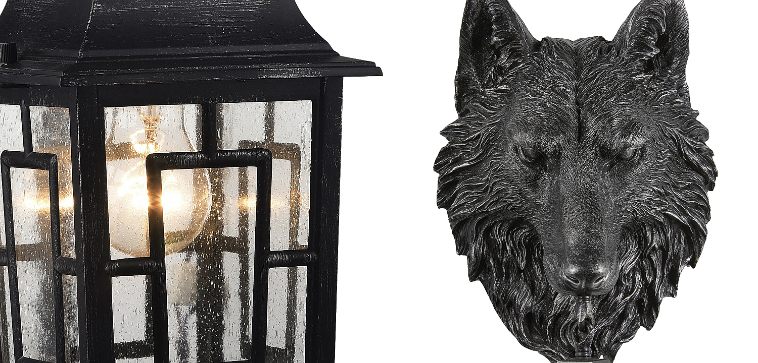 Уличный светильник Wolf Lantern Уличный светильник Wolf Lantern - Loft-Concept в Рязани