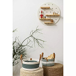 Корзина для хранения с ручками Interlacement Green  варинант исполнения - 5 | Loft Concept в Рязани