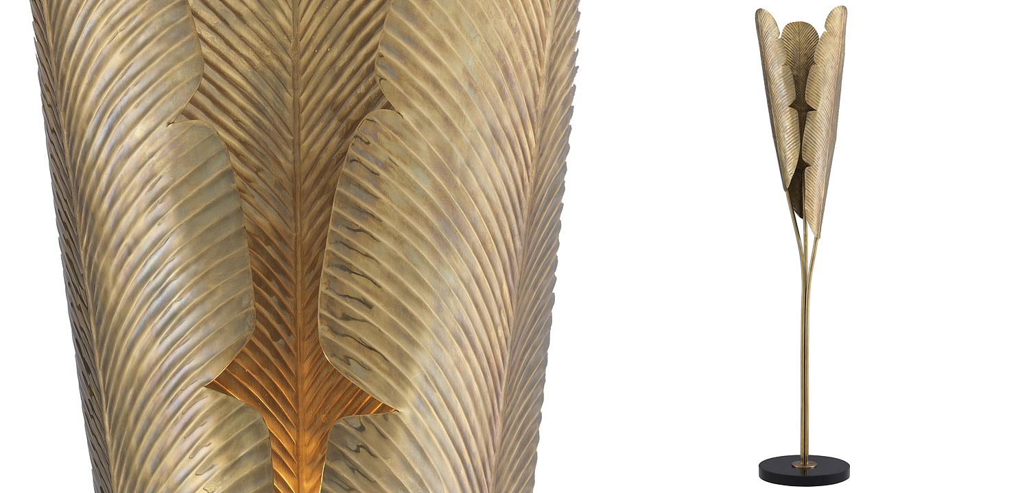Торшер Eichholtz Floor Lamp Plantain Торшер Eichholtz Floor Lamp Plantain - Loft-Concept в Рязани