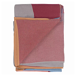 Плед из хлопка с абстрактным принтом Elysian Flow Ember варинант исполнения - 2 | Loft Concept в Рязани