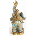 Фарфоровый подсвечник Слон с эмоцией Fluens варинант исполнения - 5 | Loft Concept в Рязани