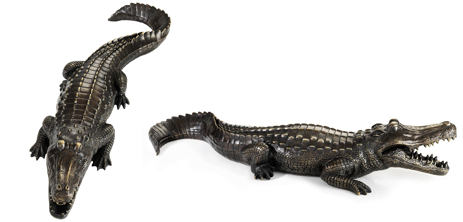 Статуэтка Eichholtz Crocodile Статуэтка Eichholtz Crocodile - Loft-Concept в Рязани