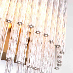 Бра с прозрачными стеклянными трубочками и металлическим основанием Nembus варинант исполнения - 2 | Loft Concept в Рязани