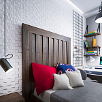 Гипсовая 3D Панель E-05 варинант исполнения - 1 | Loft Concept в Рязани