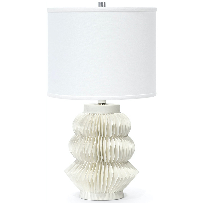 Настольная лампа White Bionic Petals Lane Table Lamp Белый Настольная лампа White Bionic Petals Lane Table Lamp Белый в Рязани | Loft Concept