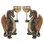 Подсвечник в виде дракона Dragon candlestick L or R варинант исполнения - 1 | Loft Concept в Рязани