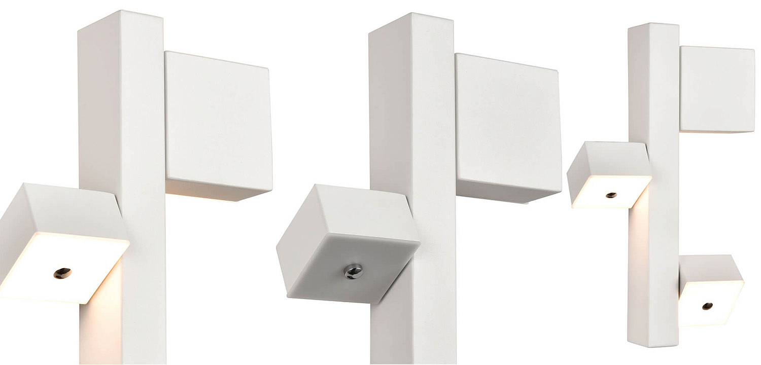 Бра Pohon White Squares Wall Lamp Бра Pohon White Squares Wall Lamp - Loft-Concept в Рязани