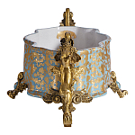 Чаша с орнаментом на бронзовых ножках в виде львов Eden Garden варинант исполнения - 4 | Loft Concept в Рязани