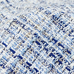 Мебельная ткань Букле синий цвет 150 см T2-118 варинант исполнения - 1 | Loft Concept в Рязани