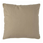 Подушка декоративная хлопковая бежевого цвета с абстрактным принтом Elysian Flow Sand варинант исполнения - 2 | Loft Concept в Рязани