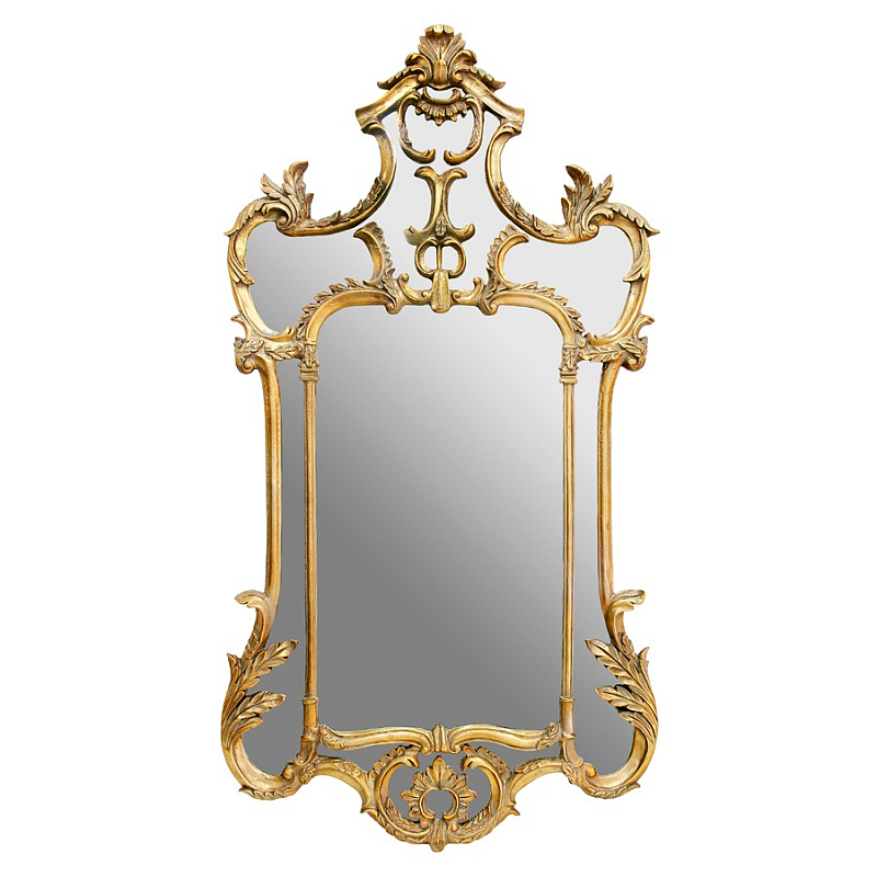 Зеркало Golden Monogram Flora Золотой Зеркало Golden Monogram Flora Золотой в Рязани | Loft Concept