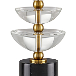 Настольная лампа с чашеобразными дисками на корпусе Glowing Waterfall варинант исполнения - 1 | Loft Concept в Рязани